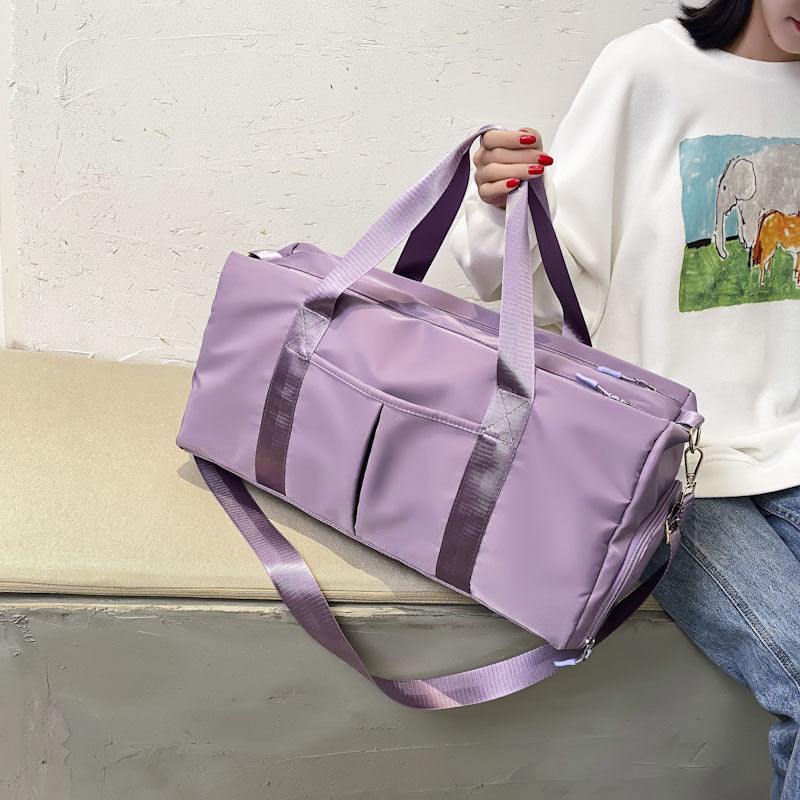 Women's Short Business Trip Dry Wet Separation Travel Bags