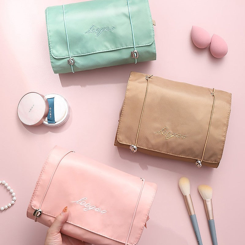 Detachable Convenient Large Capacity Embroidery Multifunctional Cosmetic Bags