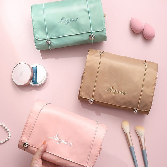 Detachable Convenient Large Capacity Embroidery Multifunctional Cosmetic Bags