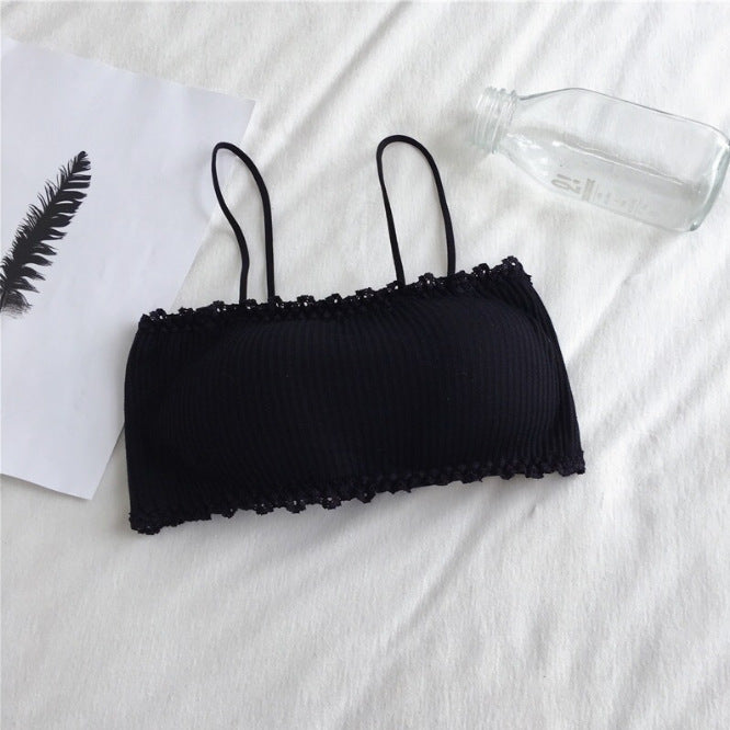 Youth Development Period Underwear Lace Thread Tanks Camis