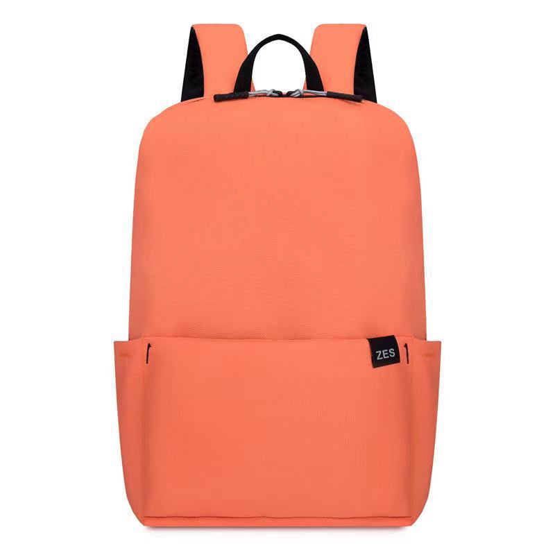Colorful Trendy Cool Niche For Going Out Solid Color Backpacks