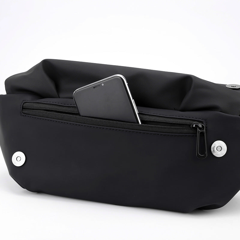 Men's Trendy Korean Style Waterproof Fashion Business Men's Chest Bags