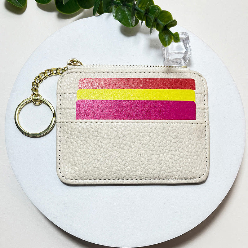 Women's Large Capacity Multiple Slots Exquisite Leather Card Holder