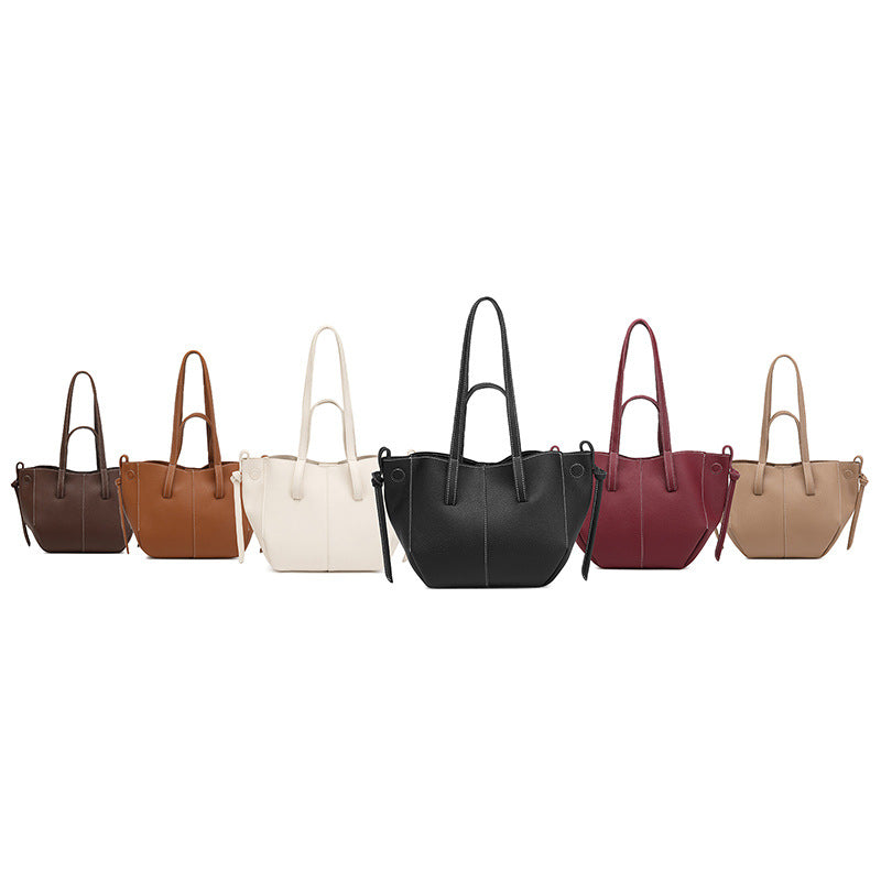 Women's French Advanced Texture Niche Portable Large Tote Bags
