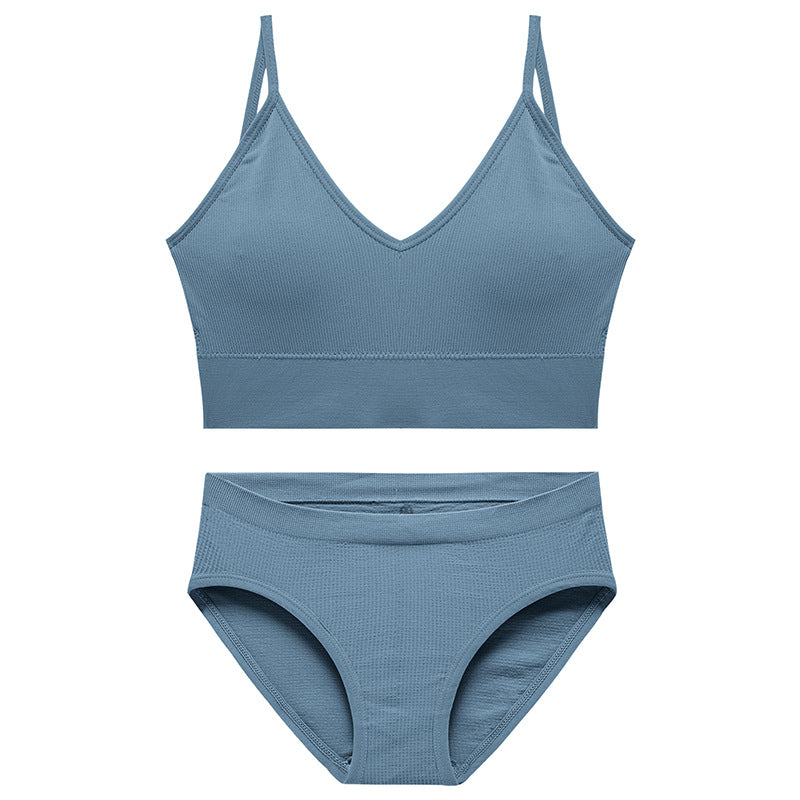 Women's Sexy Small Chest Push Up Base Lingerie Sets