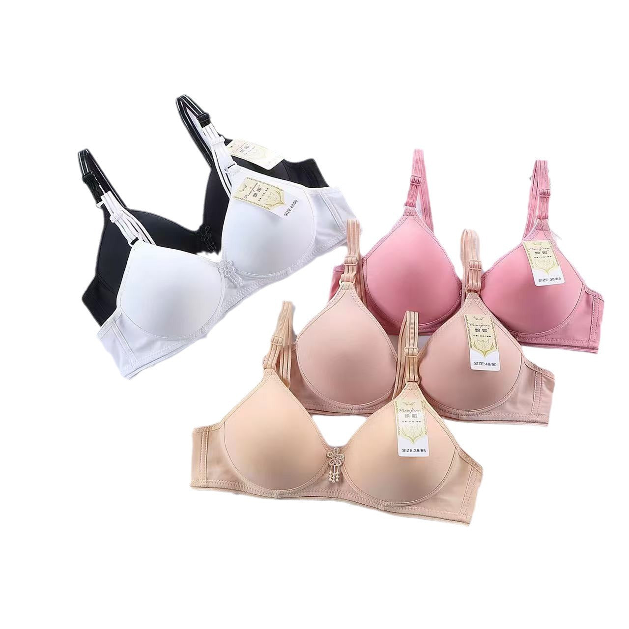 Small Vietnam Special Offer Wireless Double Everyday Bras