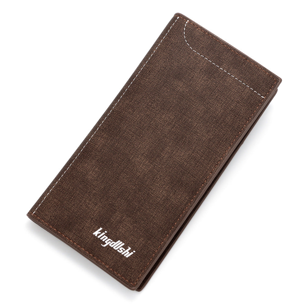 Men's Mid-length Hand Holding Suit Multiple Slots Coin Purses
