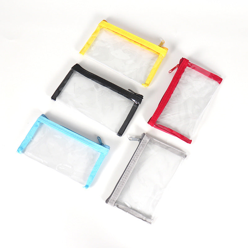 Transparent Buggy Simple Girly Heart Makeup Cosmetic Bags