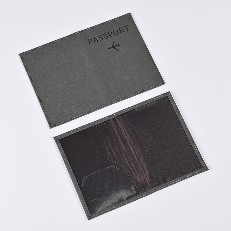 Sky Color Changing Passport Cover Ticket Clip Direct Card Holder