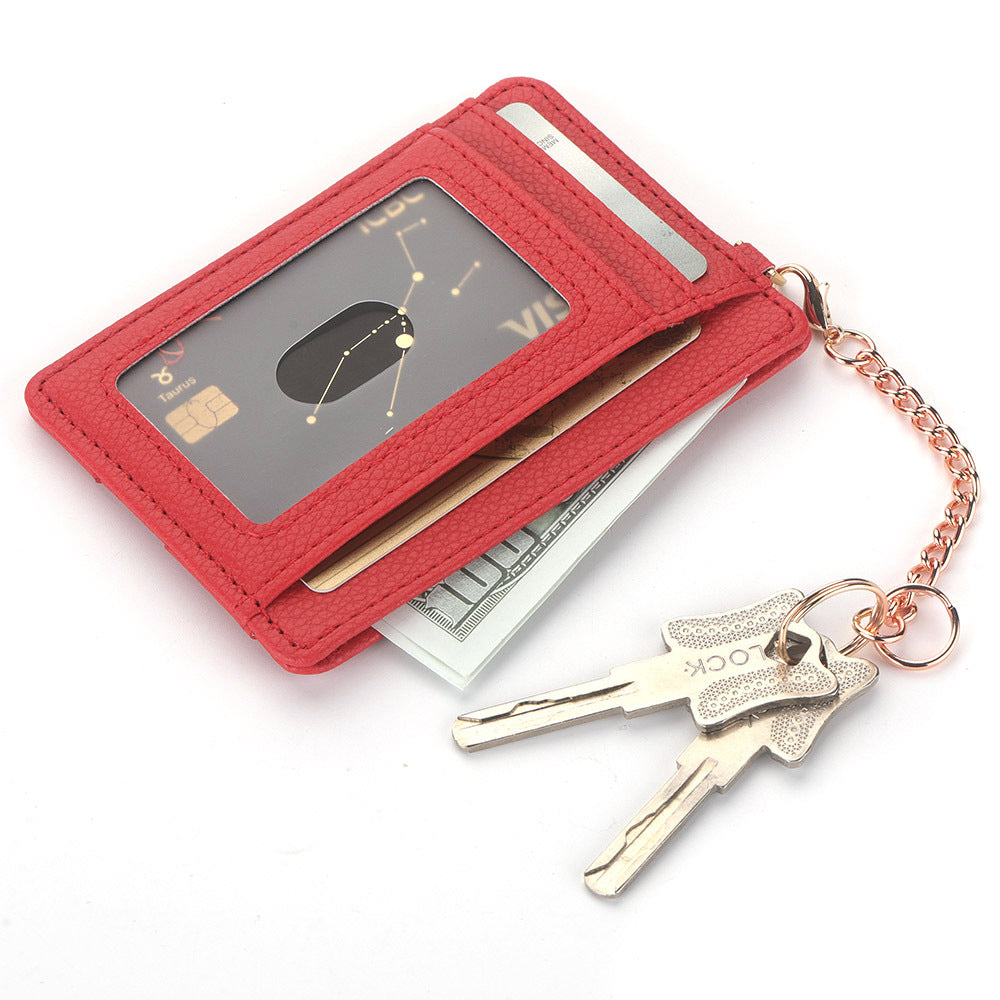 Women's Unisex Cover Advanced Sense Bank Protective Card Holder