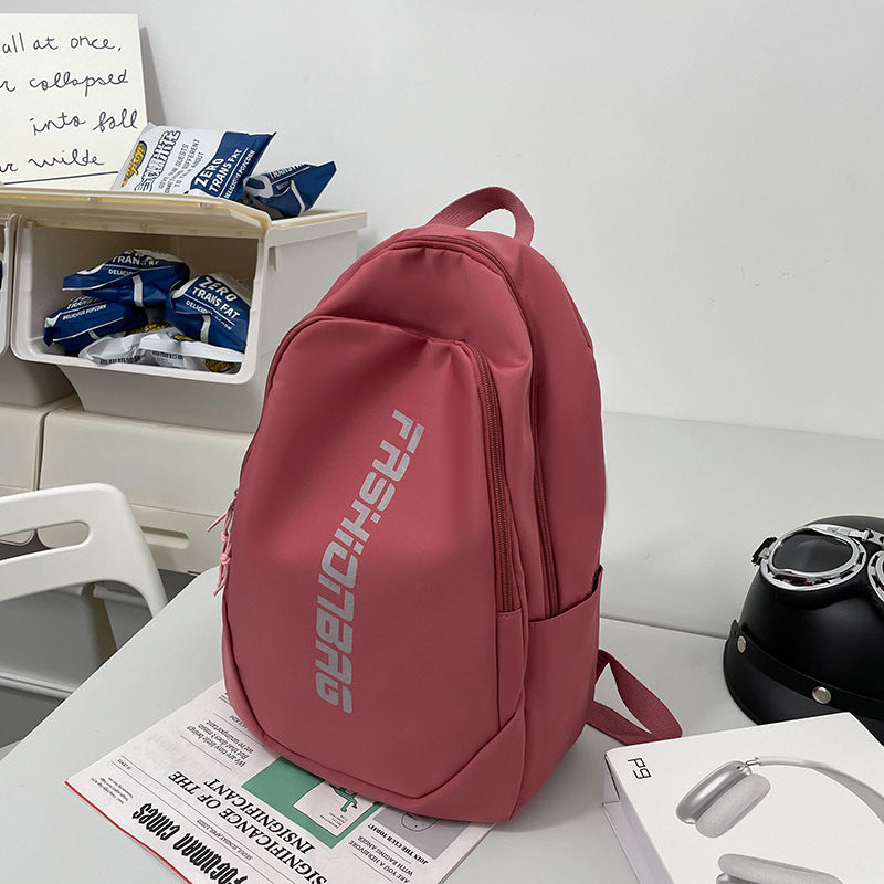 Junior High College Class Nylon Female Backpacks