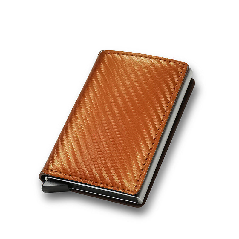 Men's Fashion Carbon Fiber Man's Short Men's Wallets
