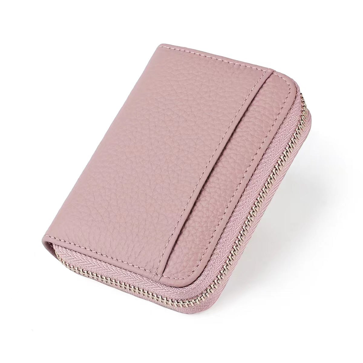 Women's & Men's & Leather High Sense Cowhide Organ Card Holder