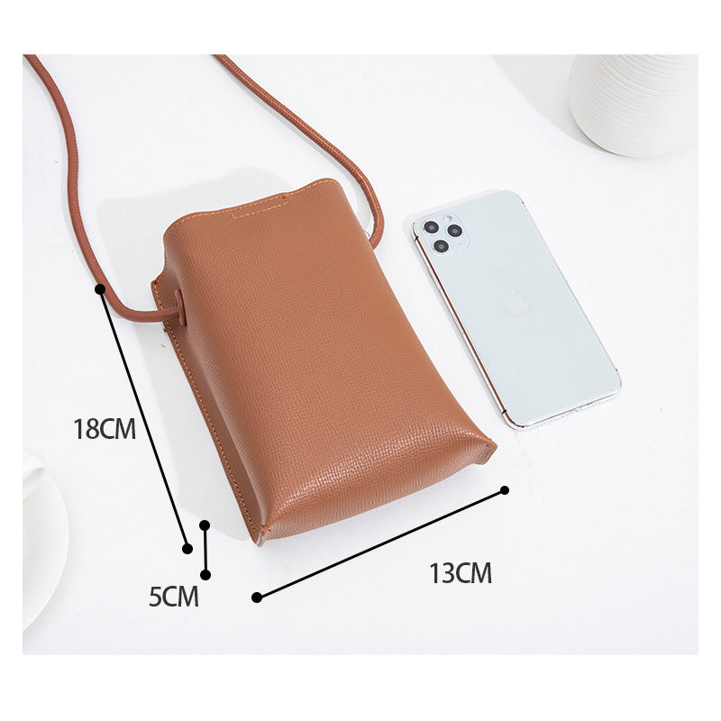 Women's Korean Style Vertical Mobile Fashion Simple Phone Bags
