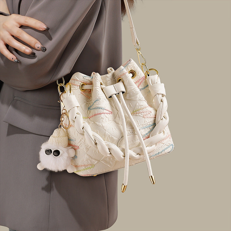 Graceful Charming Women's High-grade Underarm Commuter Women's Messenger Bag