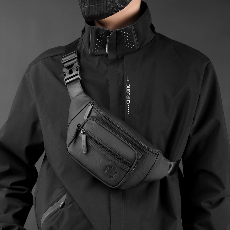Men's New Cool Leisure Large Capacity Men's Chest Bags