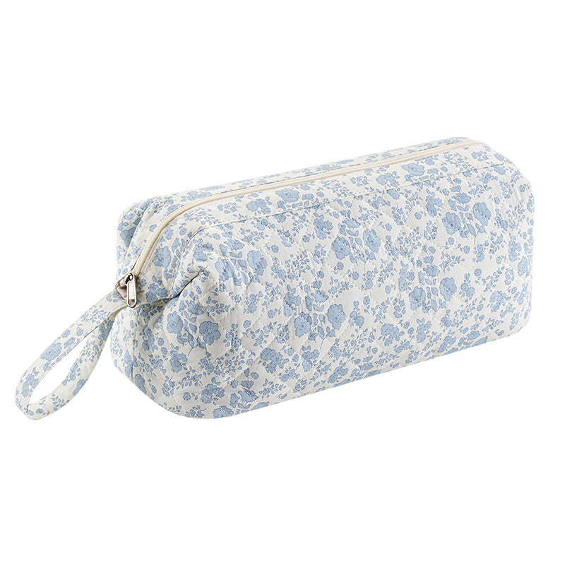 Floral Hair Dryer Storage Portable Curler Buggy Large Bags
