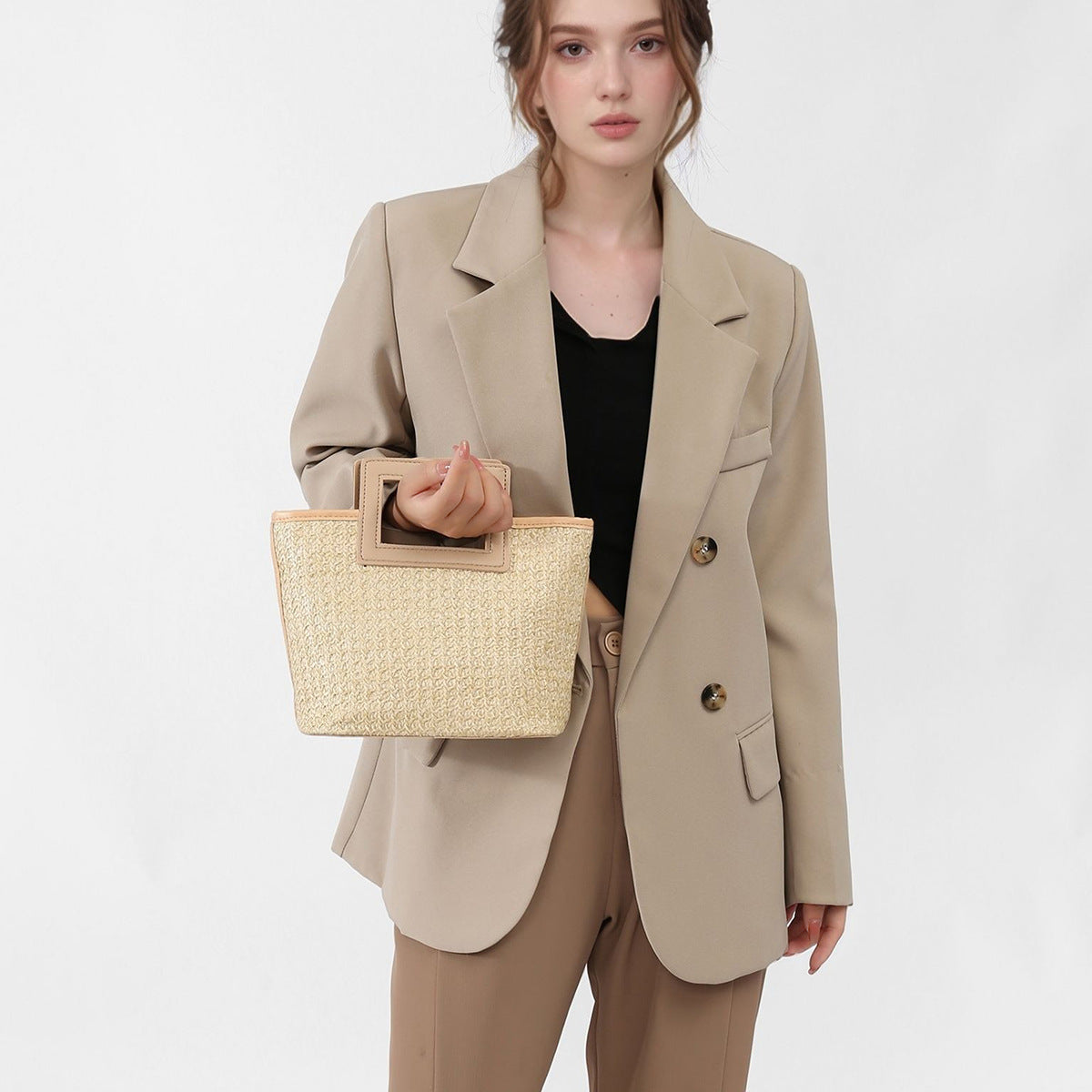 Women's Fashion Large Capacity Portable Retro Elegant Women's Messenger Bag