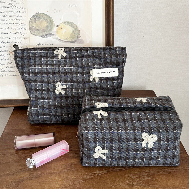 Valentine's Day Bow Female Niche Wash For Girlfriend Makeup Bag