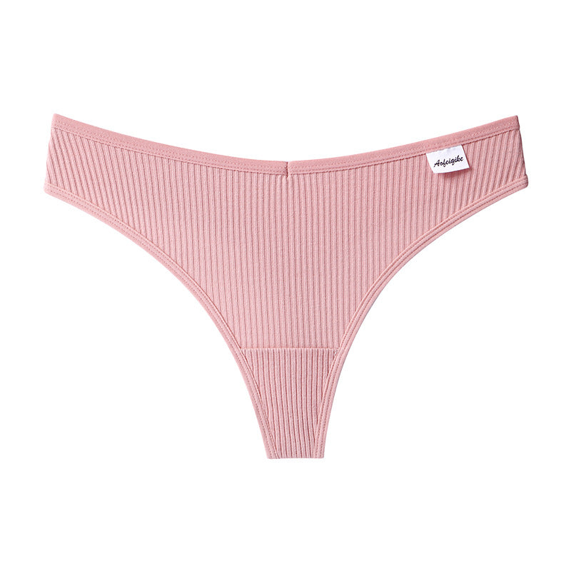 Women's Sexy Low Waist Seamless Underwear Pure Panties