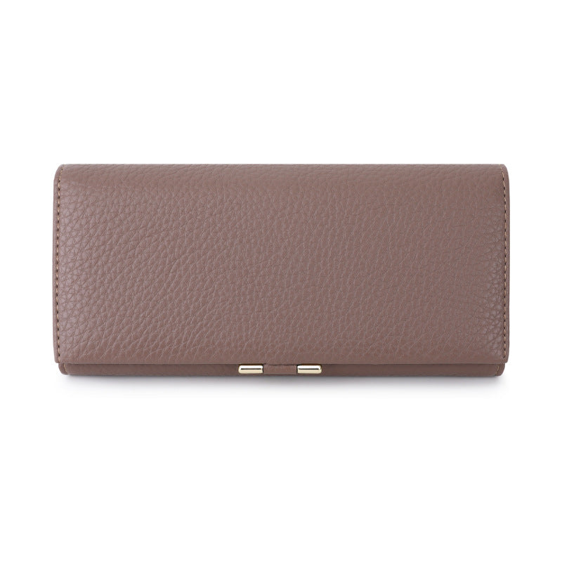 Women's Flip Lychee Vintage Soft High-grade Leather Bags