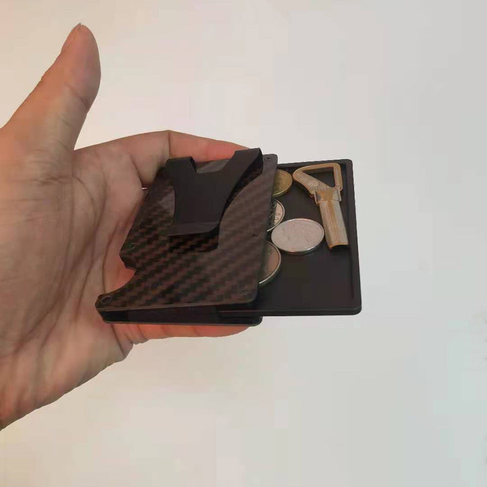 Durable Aluminum Alloy Tray Storage Box Card Holder