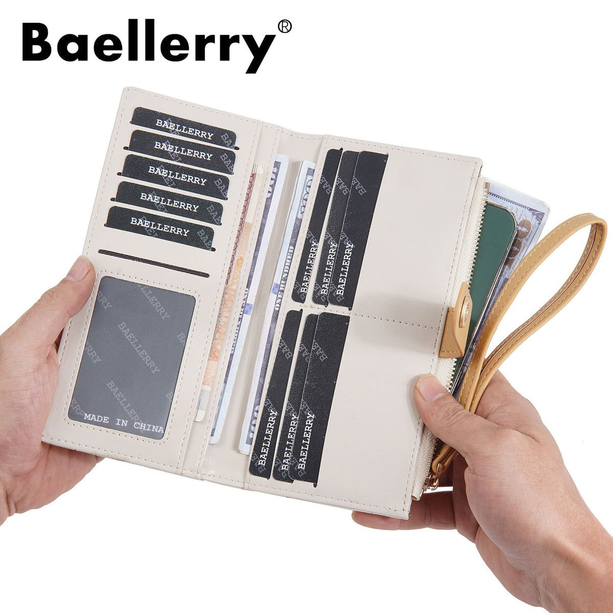 Women's Multiple Slots Portable High Sense Simple Ladies Wallet