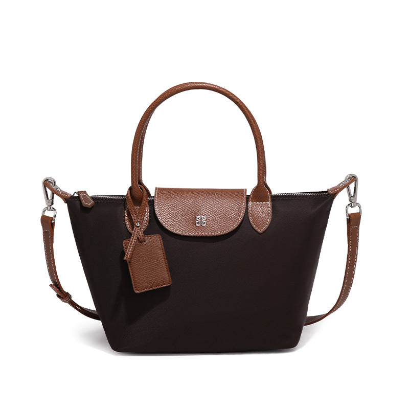 Charming Short Dumpling Shopping Nylon Cloth Women's Messenger Bag