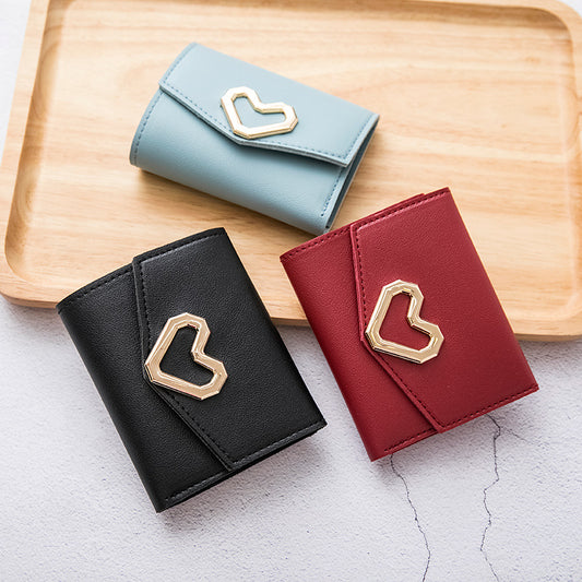Popular Glamorous Women's Three Fold Love Handbags