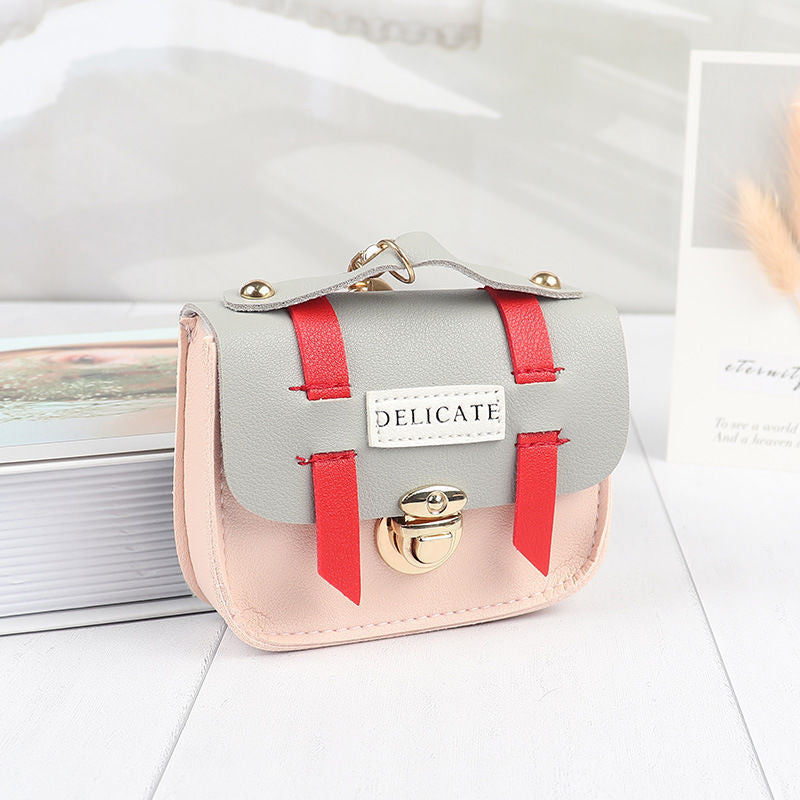 Simple Cute Hand Holding Mini Cover Purses