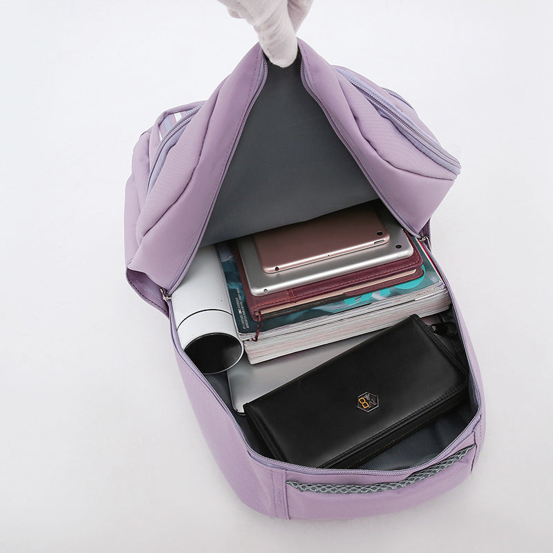 Women's & Men's Fashion Inch Large Nylon Waterproof Capacity Backpacks