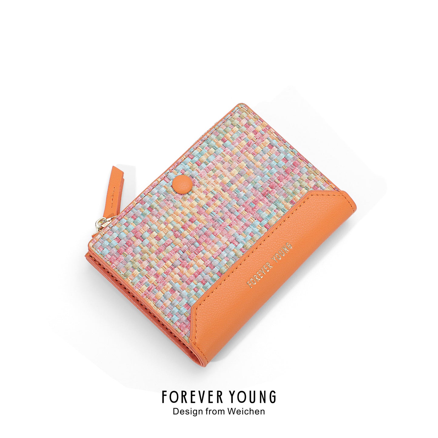 Women's Graceful Fashion Short Two Fold Ladies Wallets
