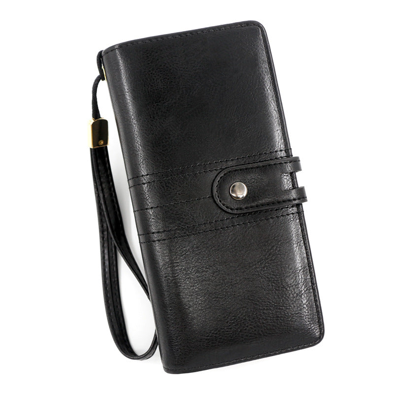 Women's Long Business Fashion Clutch Large Capacity Ladies Wallet