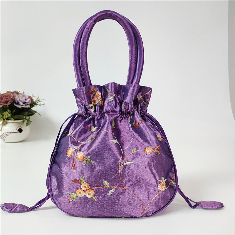 Elegant Women's Clutch Ethnic Style Embroidered Handbags