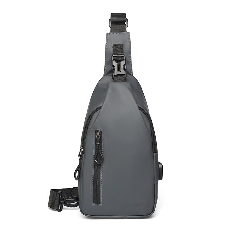 Men's Large Capacity Fashion Simple Trend Men's Chest Bags