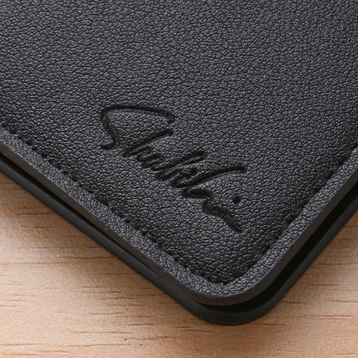Men's Multiple Slots Vertical Certificate Large Capacity Card Holder