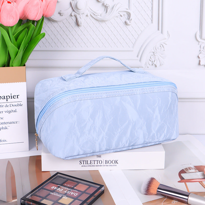 Women's Texture Good-looking Chinese Style Portable Storage Makeup Bag