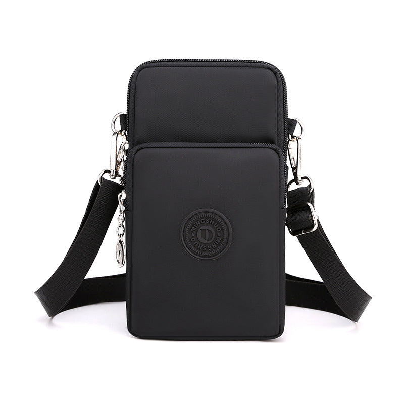 Stylish Female Oxford Cloth Vertical Mini Phone Bags