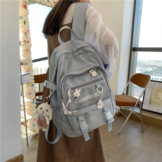 Wind Large Capacity High Female Korean Backpacks