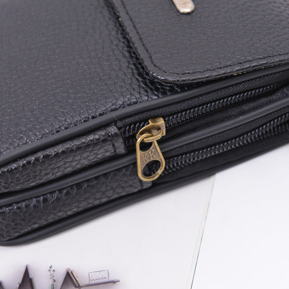 People Wear Horizontal Vertical Zipper Mobile Construction Phone Bags