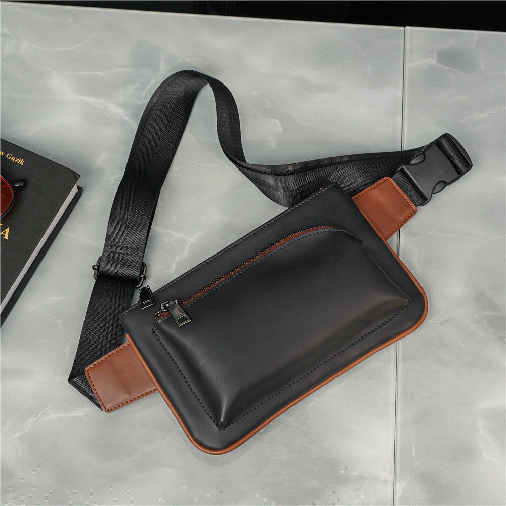 Charming Men's Mobile Korean Style Trendy Men's Chest Bags
