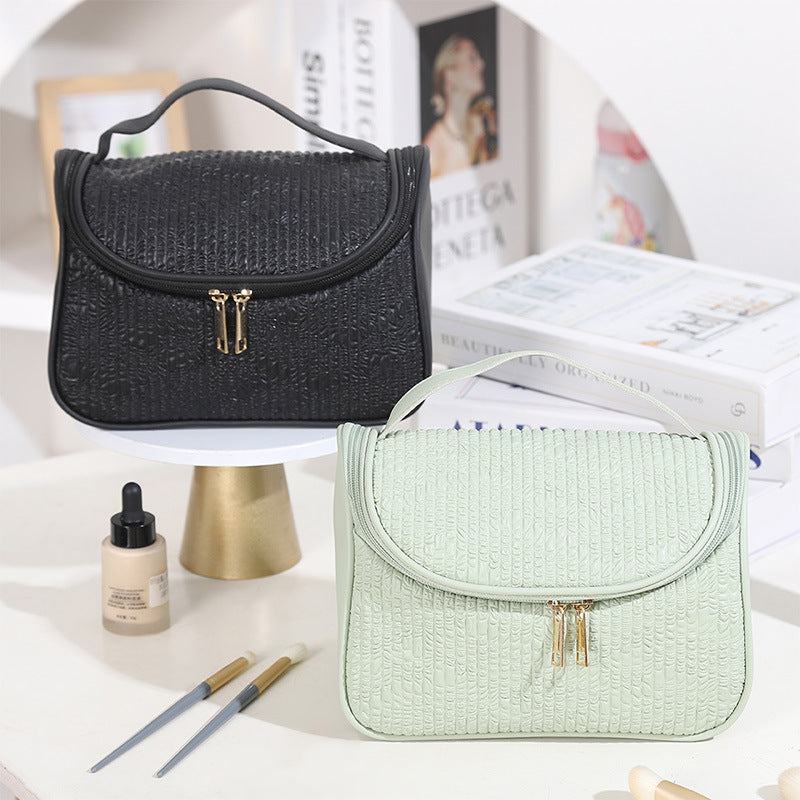 Good-looking Waterproof Portable Wash Light Luxury Simplicity Makeup Bag