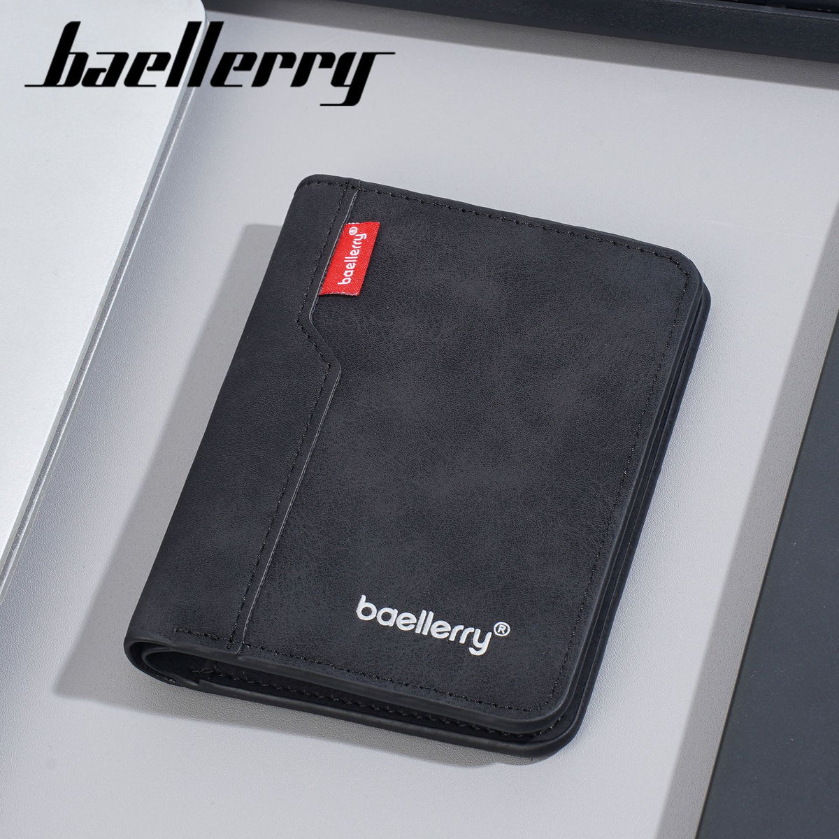 Men's Retro Thin Lightweight Integrated High Sense Two Fold Men's Wallet
