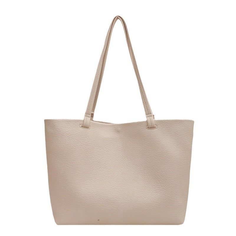 Women's Large Capacity Solid Color Elegant Mother Bags