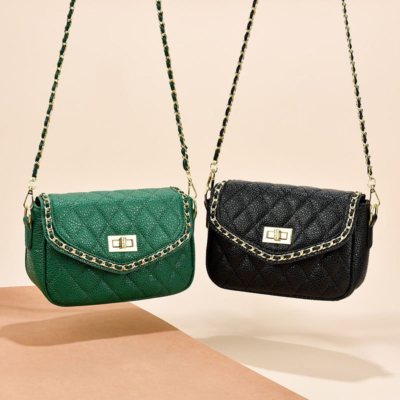 Beautiful Women's Summer Fashion Simple Latch Crossbody Bags