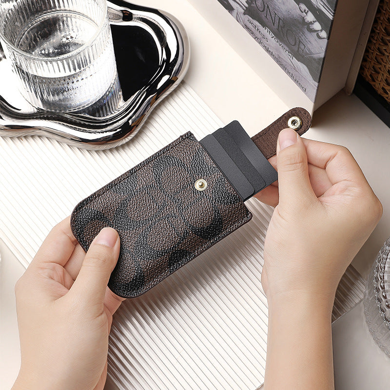 Popular Women's Pull-out Driving License Document Card Holder