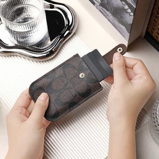 Popular Women's Pull-out Driving License Document Card Holder