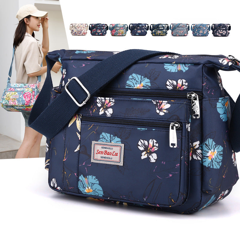 Mom Large Capacity Multi Compartment Cross Crossbody Bags