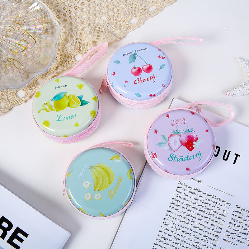 Women's Mini Hand Storage Tinplate Pocket Coin Purses