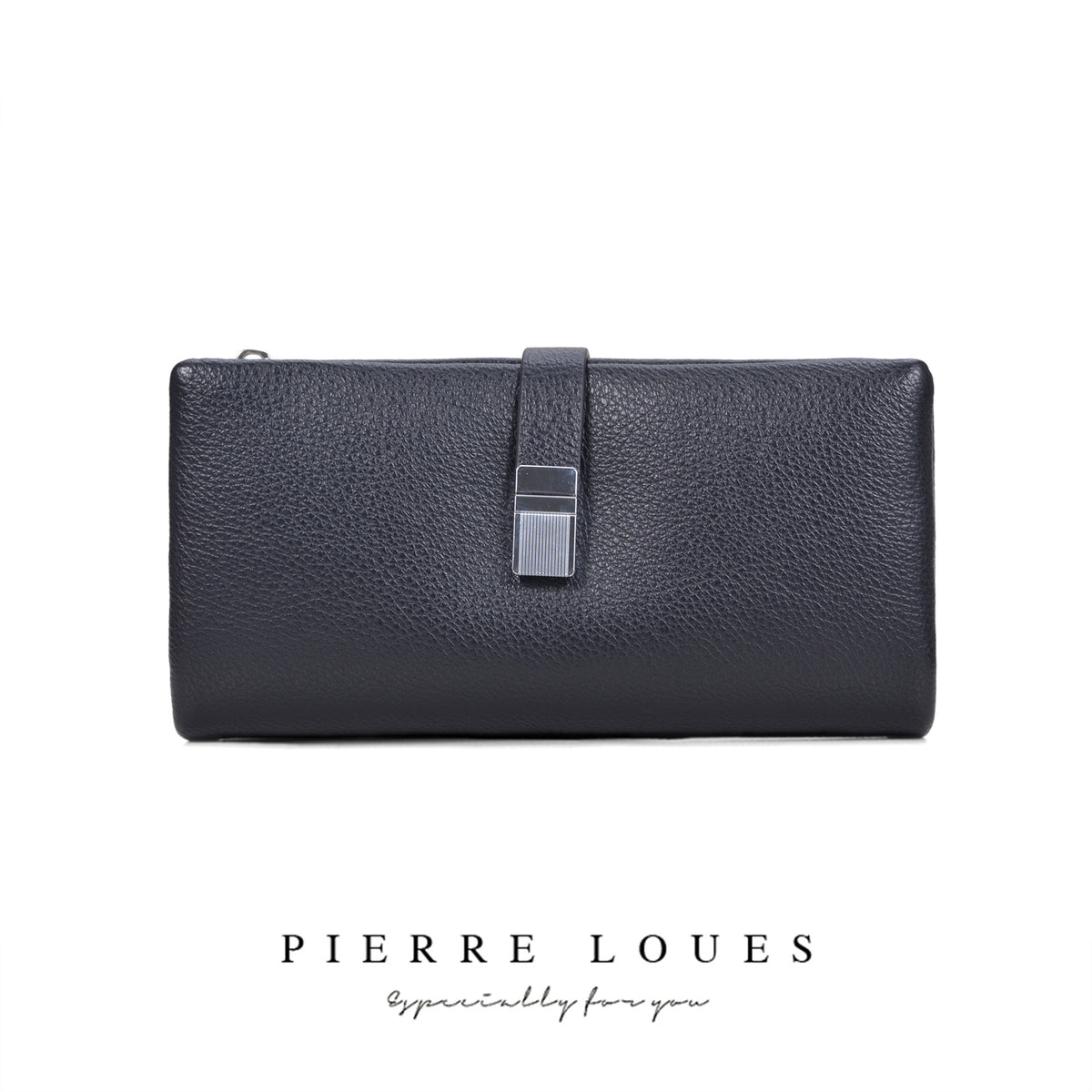 Women's Simple Metal Fashion Three-fold Long Ladies Wallet